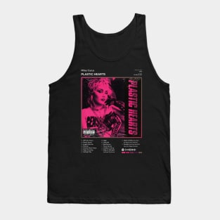 Miley Cyrus - Plastic Hearts Tracklist Album Tank Top